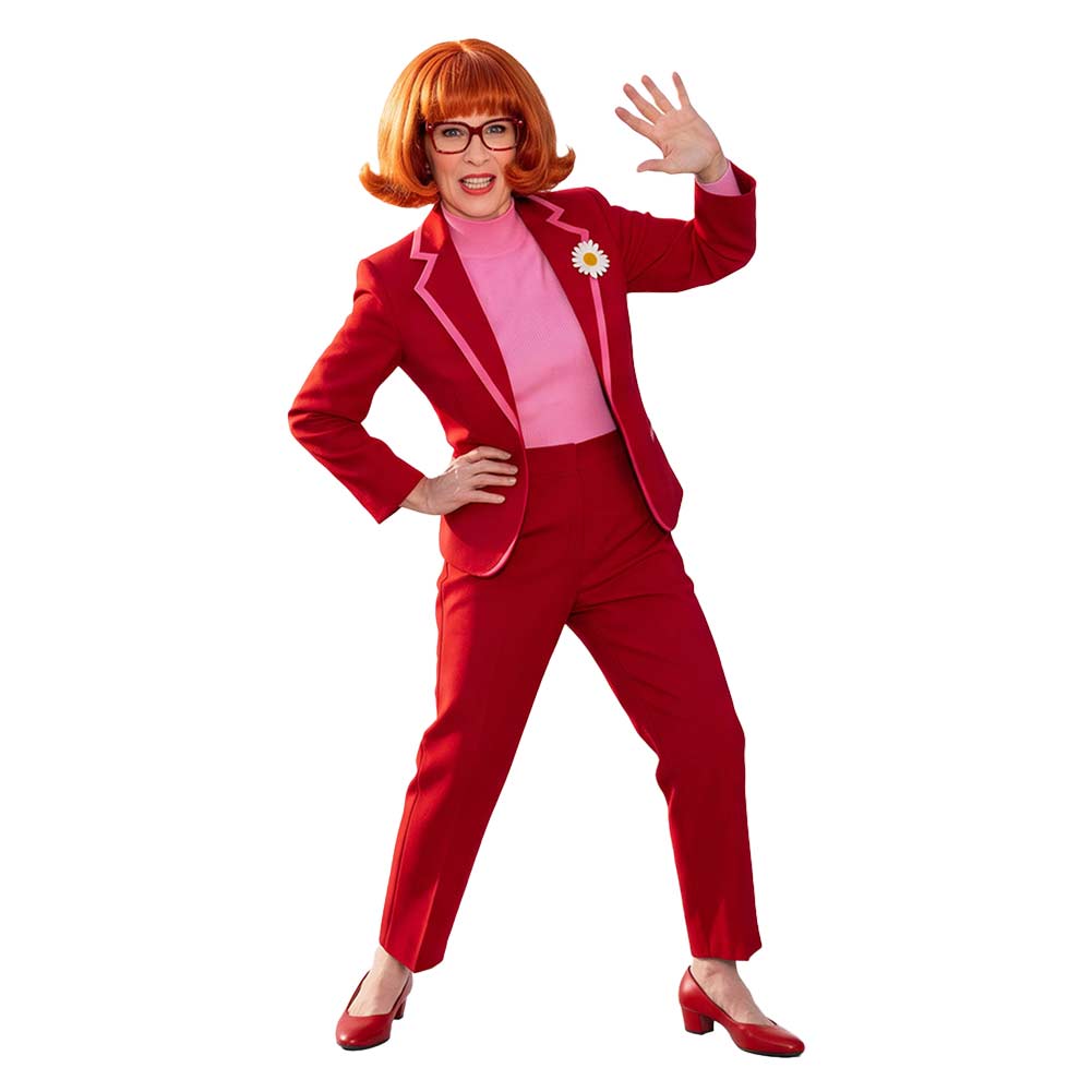 Aunt Gladys rot Kostüm Set Weapons Gladys Cosplay Outfit