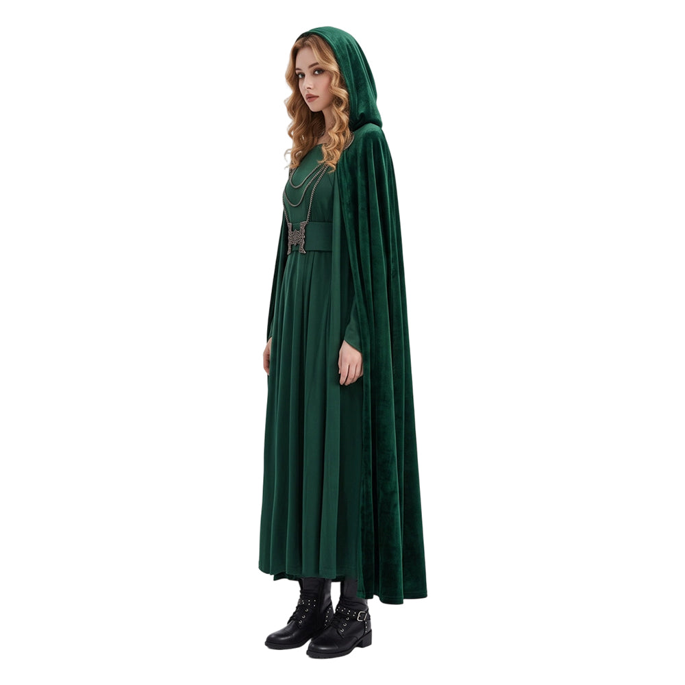Avengers: Doomsday 2026 Latverian Witch grün Kostüm Set