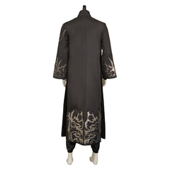 Baby Saja KPop Demon Hunters Schwarz Kostüm Set Cosplay Outfits