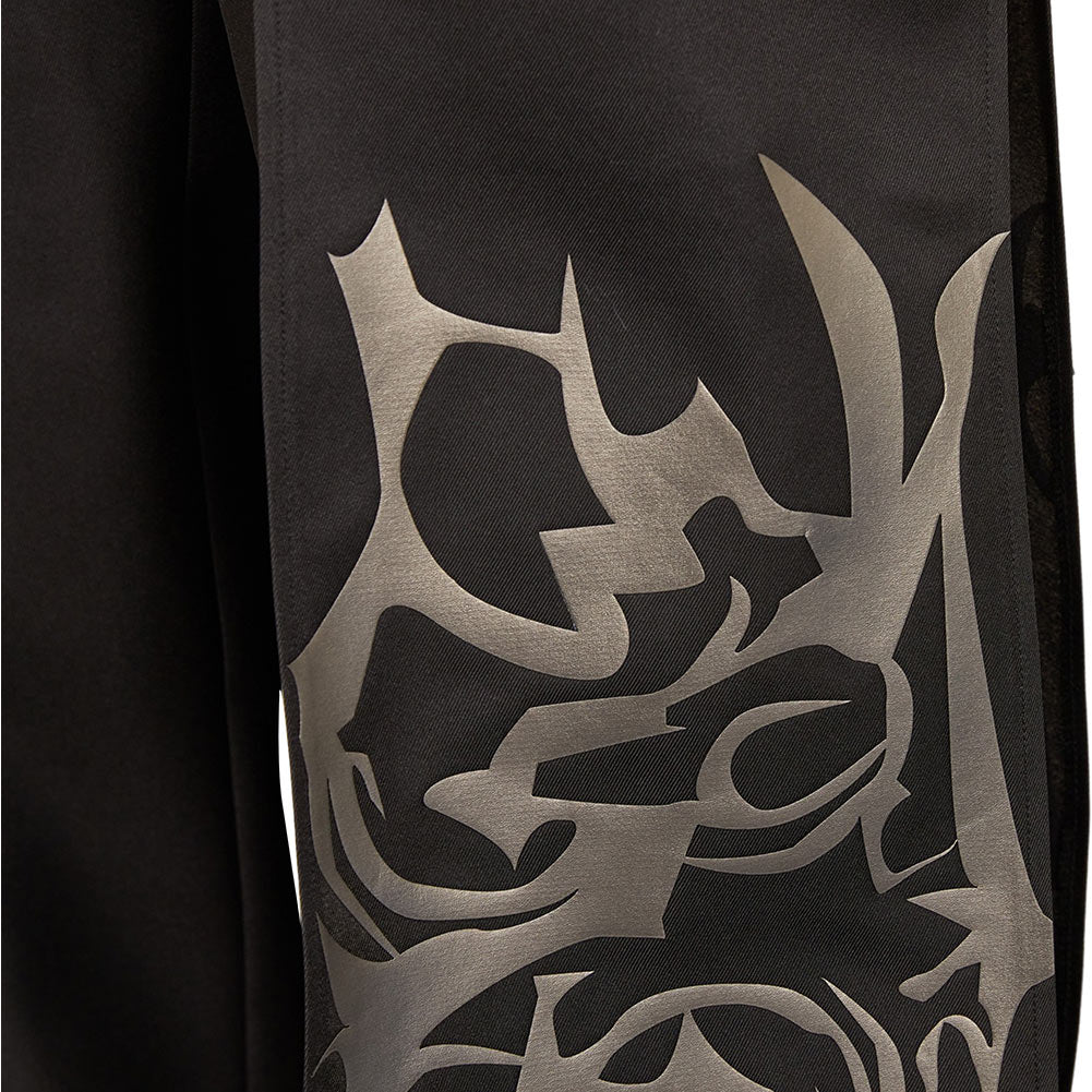 Baby Saja KPop Demon Hunters Schwarz Kostüm Set Cosplay Outfits