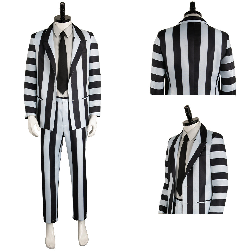 Beetlejuice 2 Film 2024 Michael Keaton Cosplay Kostüm Outfits