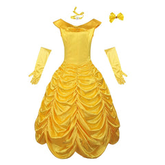 Belle gelb Kostüm Set Beauty and the Beast Belle Cosplay Outfit