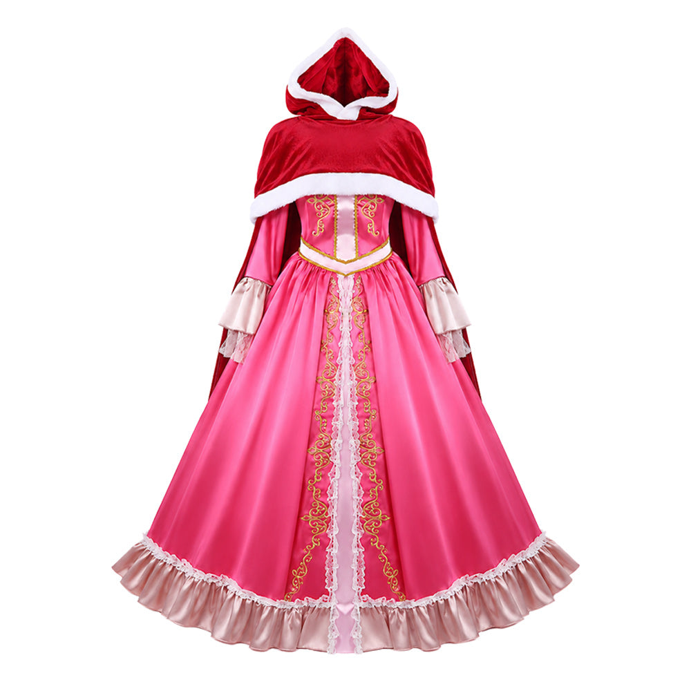 Belle rosa Kostüm Set Beauty and the Beast Belle Cosplay Outfit
