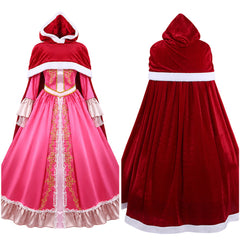 Belle rosa Kostüm Set Beauty and the Beast Belle Cosplay Outfit