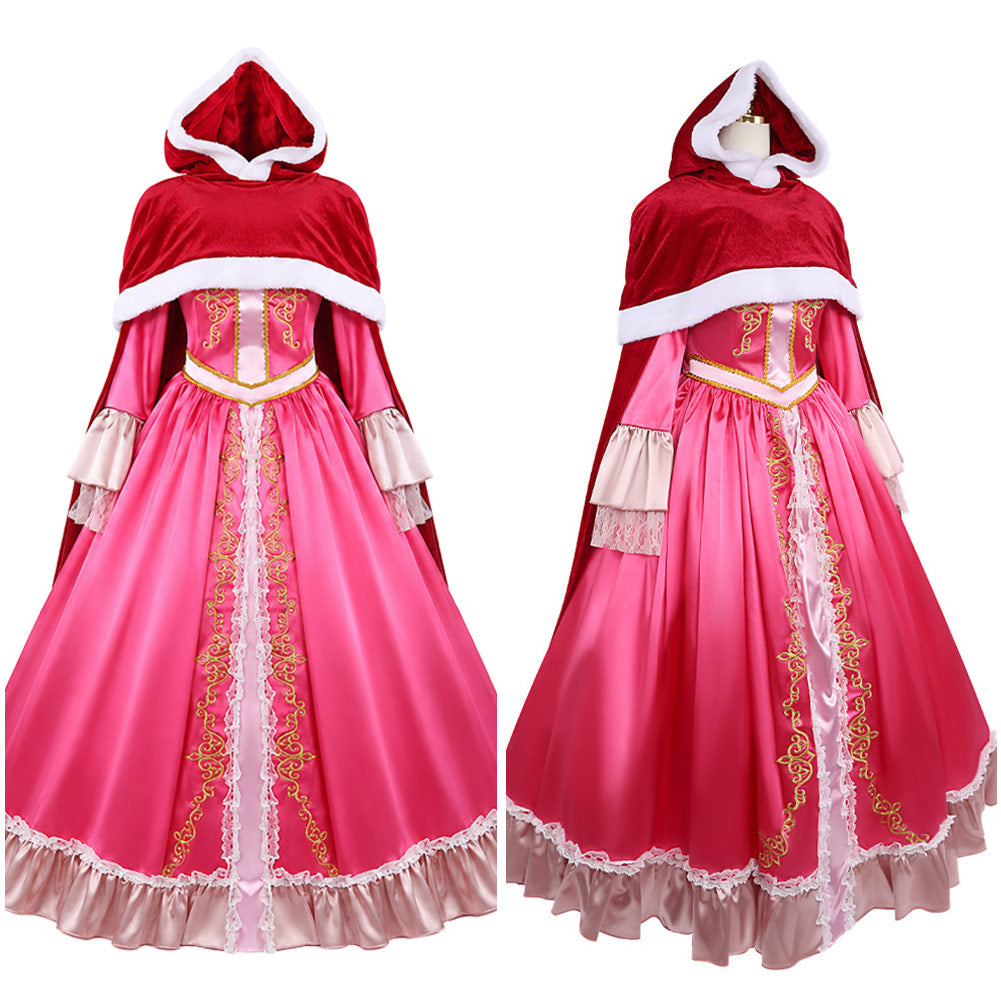 Belle rosa Kostüm Set Beauty and the Beast Belle Cosplay Outfit