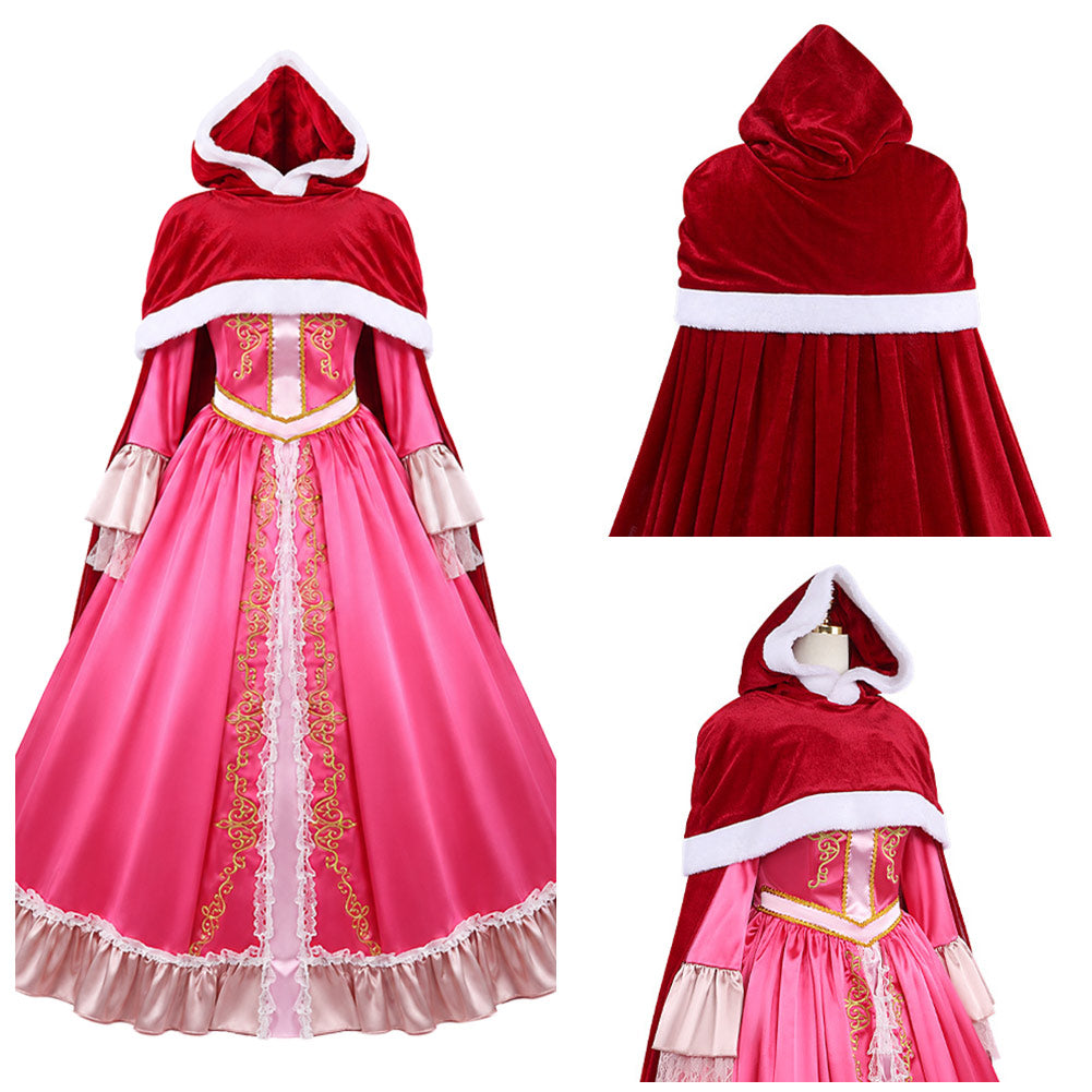 Belle rosa Kostüm Set Beauty and the Beast Belle Cosplay Outfit