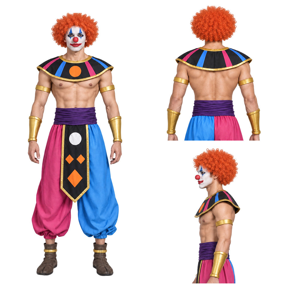 Belmod blau rosa Kostüm Set Dragon Ball Belmod Cosplay Outfit