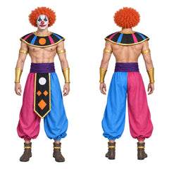 Belmod blau rosa Kostüm Set Dragon Ball Belmod Cosplay Outfit