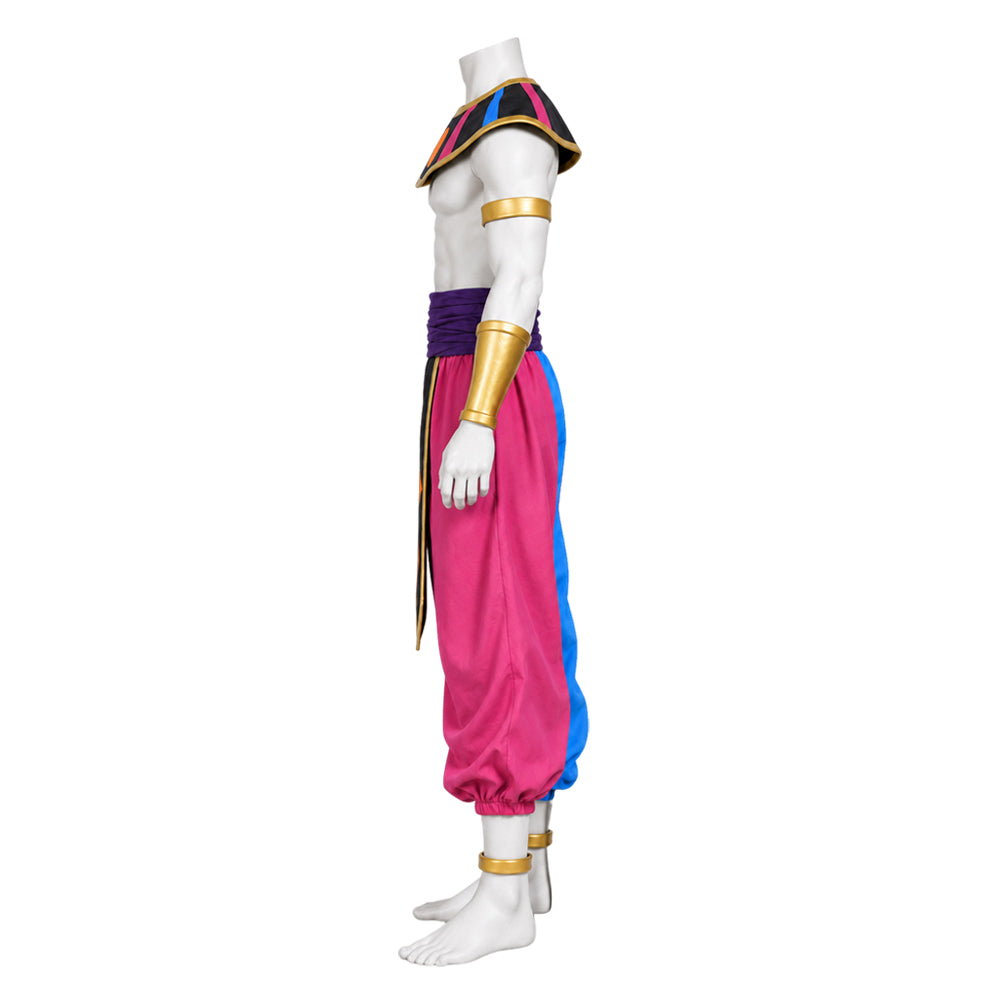Belmod blau rosa Kostüm Set Dragon Ball Belmod Cosplay Outfit
