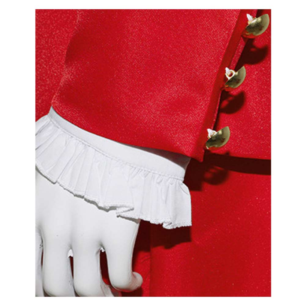 ​Betelgeuse rot Kostüm Set Beetlejuice Betelgeuse Cosplay Outfit
