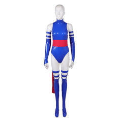 Betsy Braddock blau Jumpsuit X-Men '97 Psylocke Cosplay Outfit