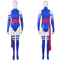 Betsy Braddock blau Jumpsuit X-Men '97 Psylocke Cosplay Outfit