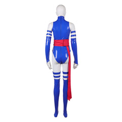 Betsy Braddock blau Jumpsuit X-Men '97 Psylocke Cosplay Outfit