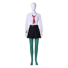 Billie Doe grün schwarz weiß Kostüm Set Hexed Billie Doe Cosplay Outfit