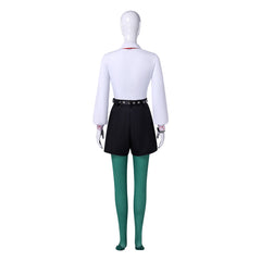 Billie Doe grün schwarz weiß Kostüm Set Hexed Billie Doe Cosplay Outfit