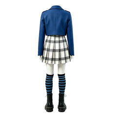 Billie Russo blau Kostüm Set Wizards Beyond Waverly Place Billie Russo Cosplay Outfit