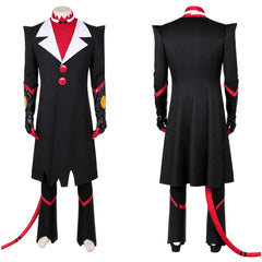 Blitzo schwarz Kostüm Set Helluva Boss Blitz Cosplay Outfit