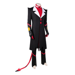 Blitzo schwarz Kostüm Set Helluva Boss Blitz Cosplay Outfit