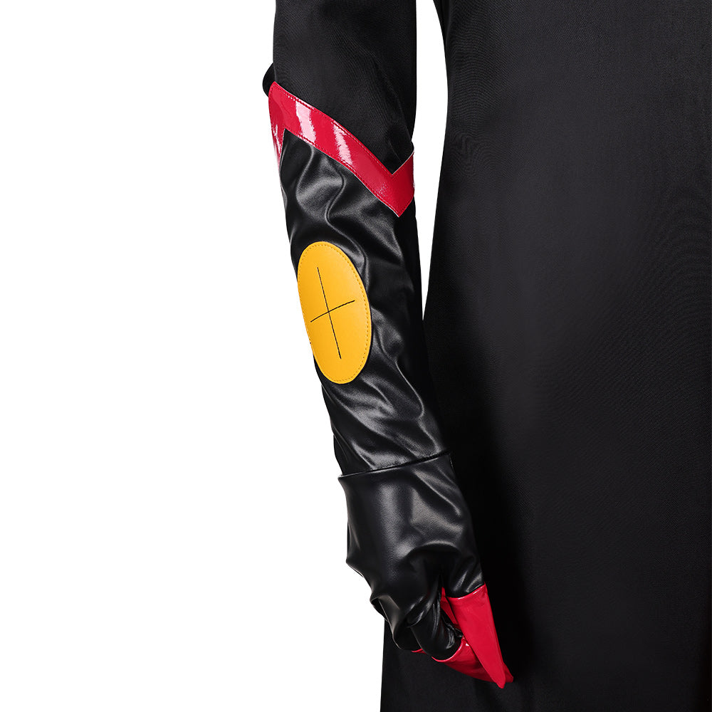 Blitzo schwarz Kostüm Set Helluva Boss Blitz Cosplay Outfit