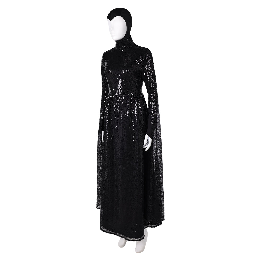 Bösen Königin schwarz Kleid Schneewittchen (2025) Cosplay Outfits