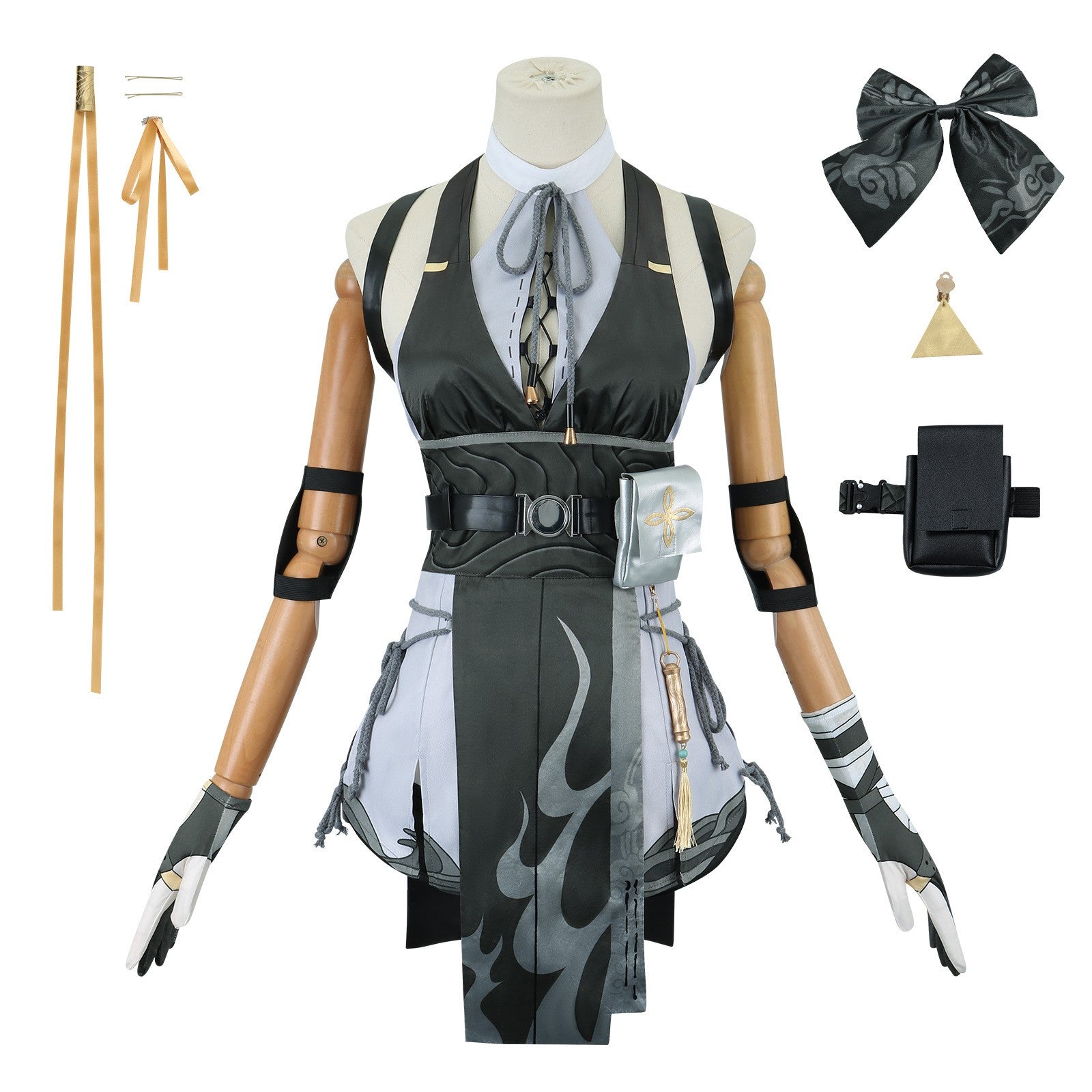 Wuthering Waves weblich Rover Cosplay Kostüm Outfits Set