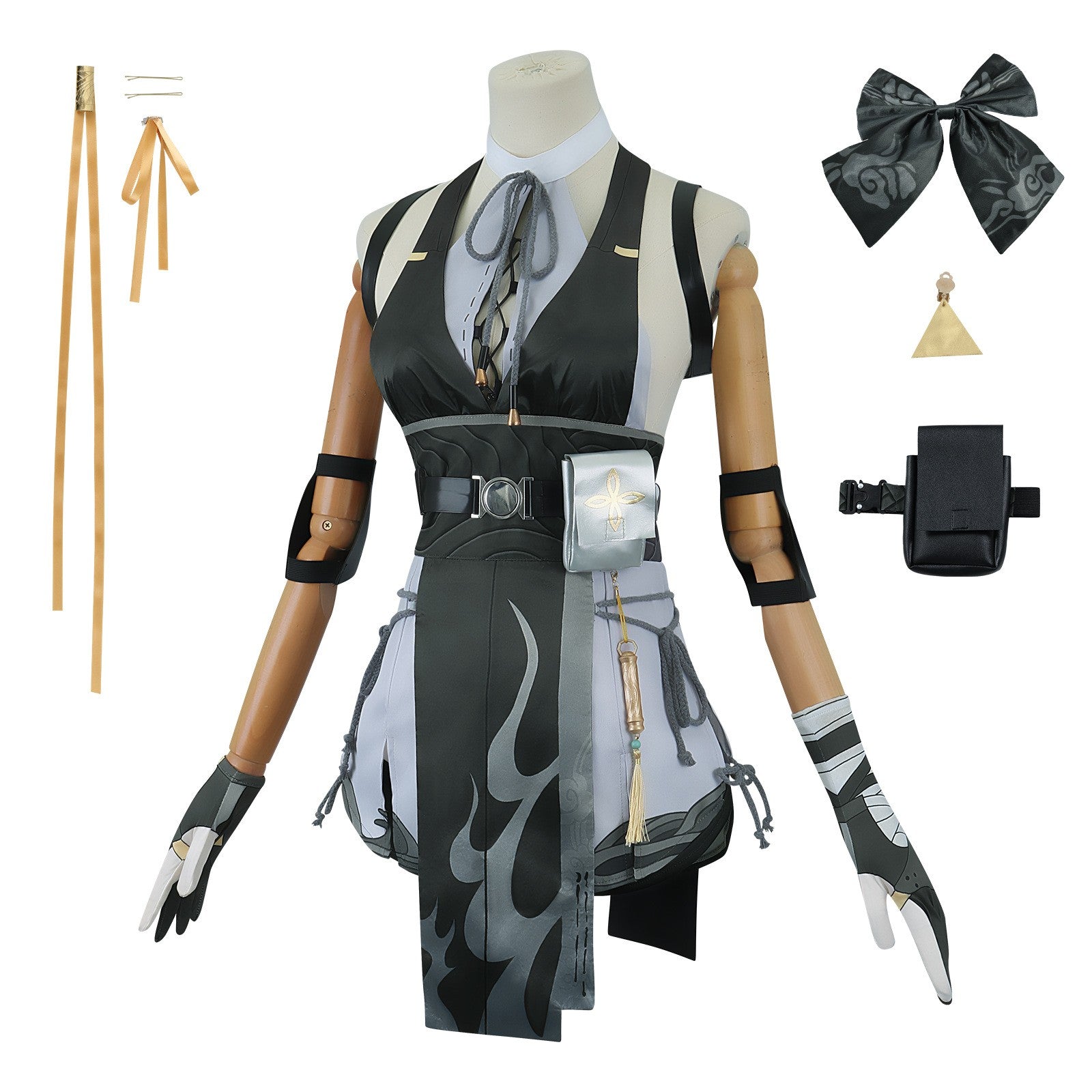 Wuthering Waves weblich Rover Cosplay Kostüm Outfits Set