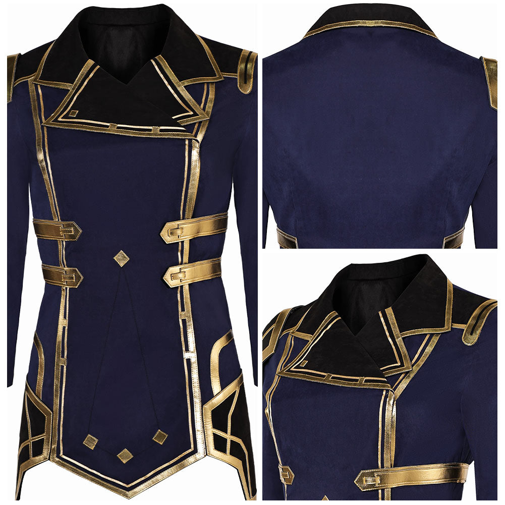 Caitlyn League of Legends Kostüm Set Cosplay Outfits