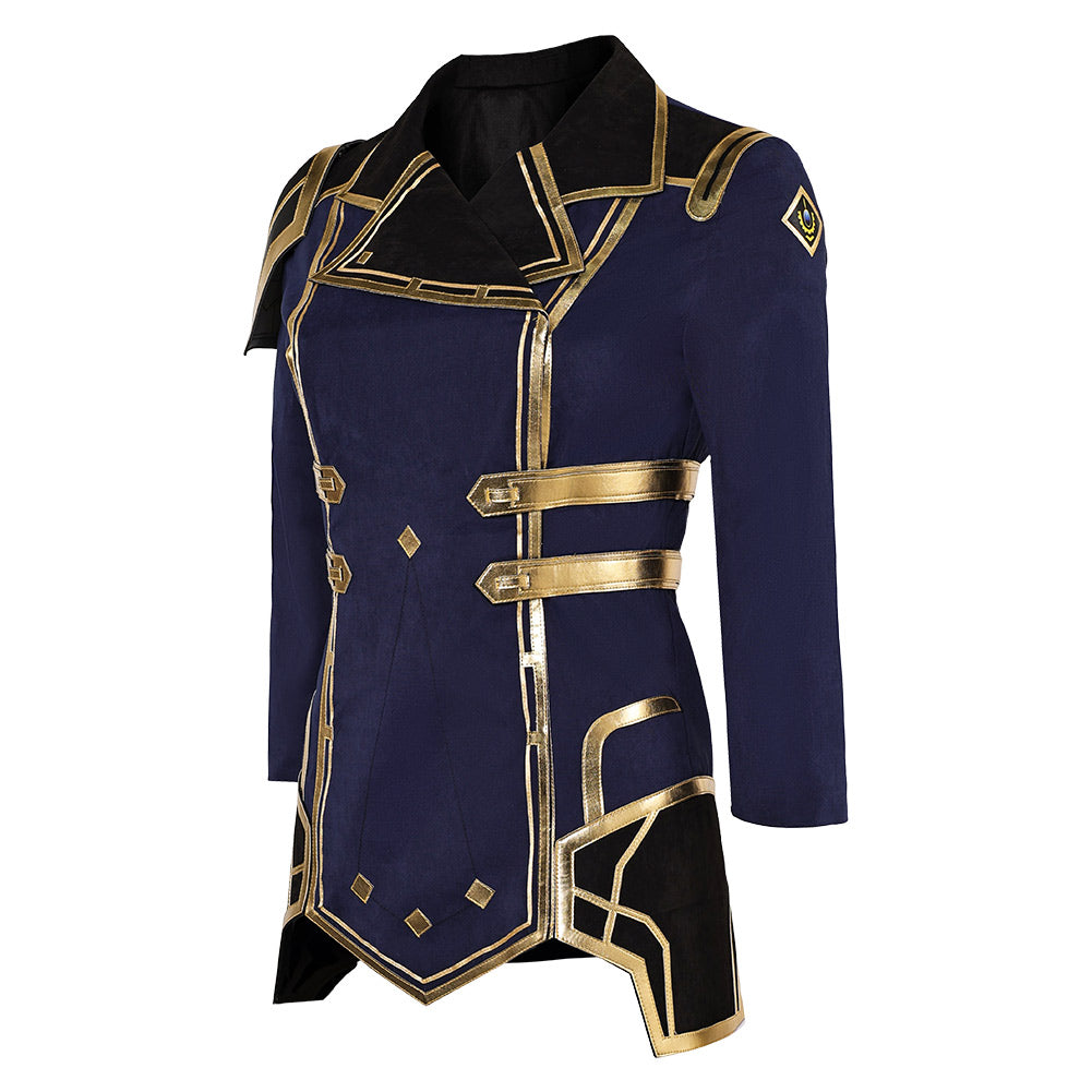 Caitlyn League of Legends Kostüm Set Cosplay Outfits