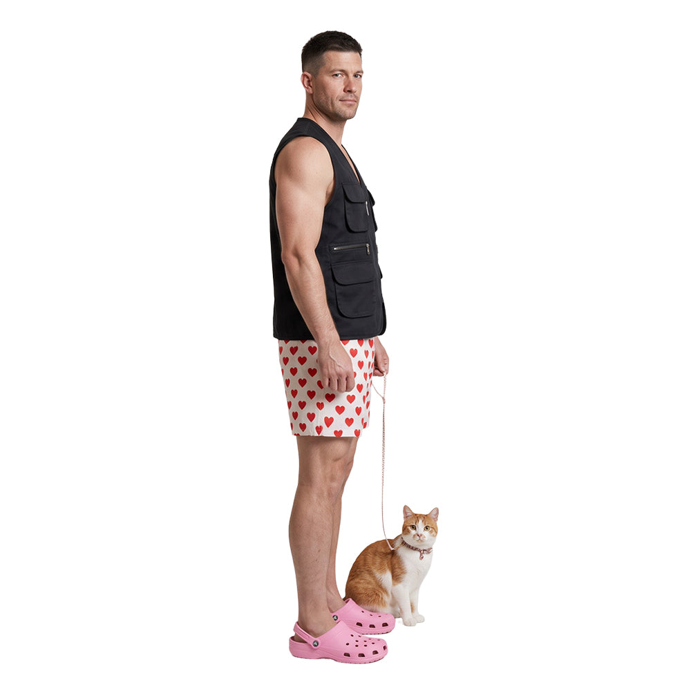 Carl schwarz Kostüm Set Dungeon Crawler Carl Carl Cosplay Outfit