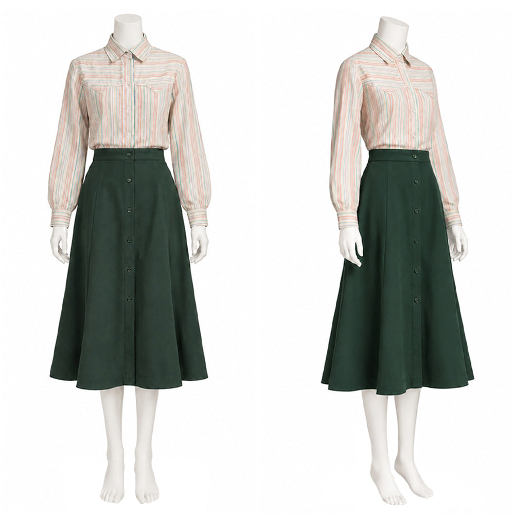 Carrie White beige Kostüm Set Carrie Carrie White Cosplay Outfit