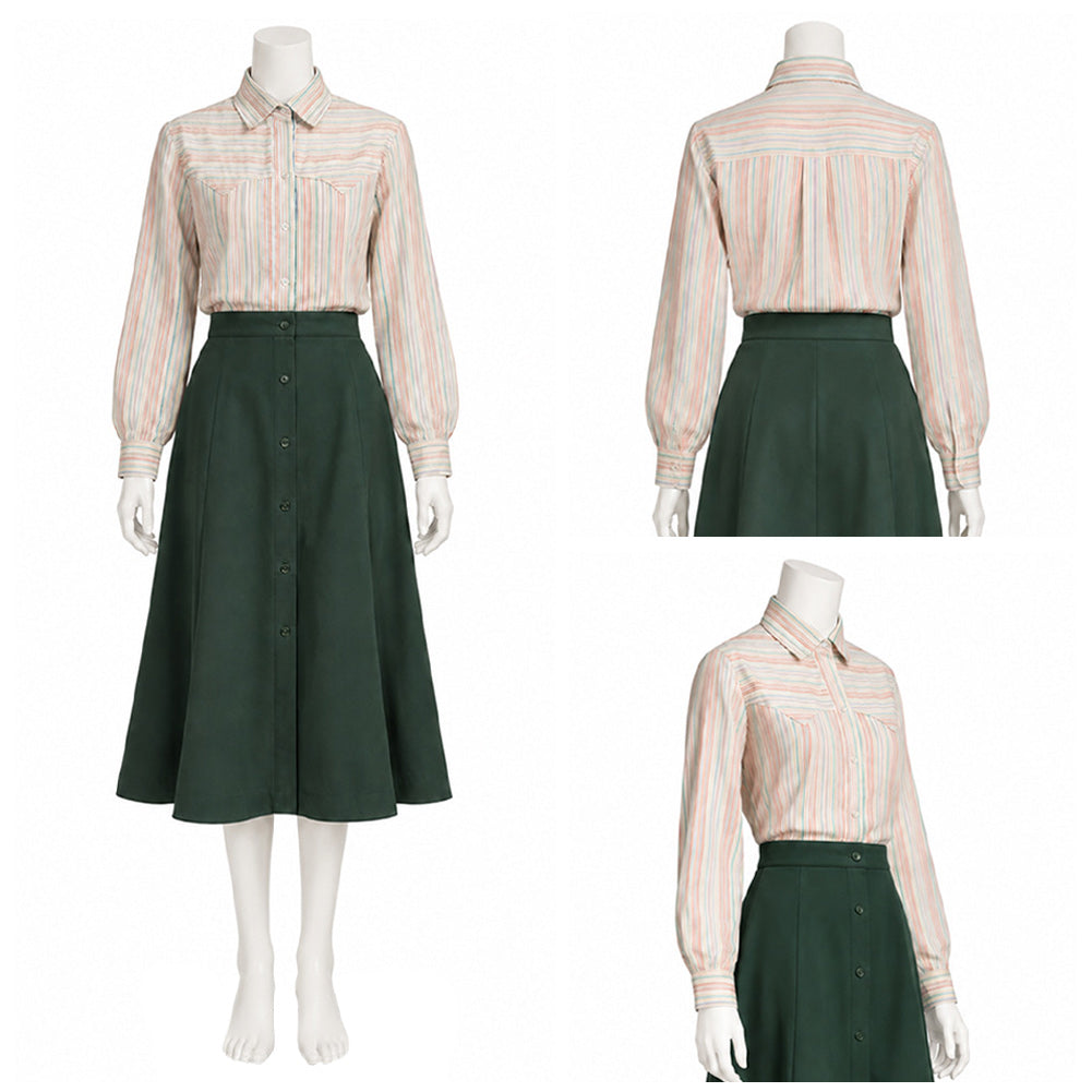 Carrie White beige Kostüm Set Carrie Carrie White Cosplay Outfit