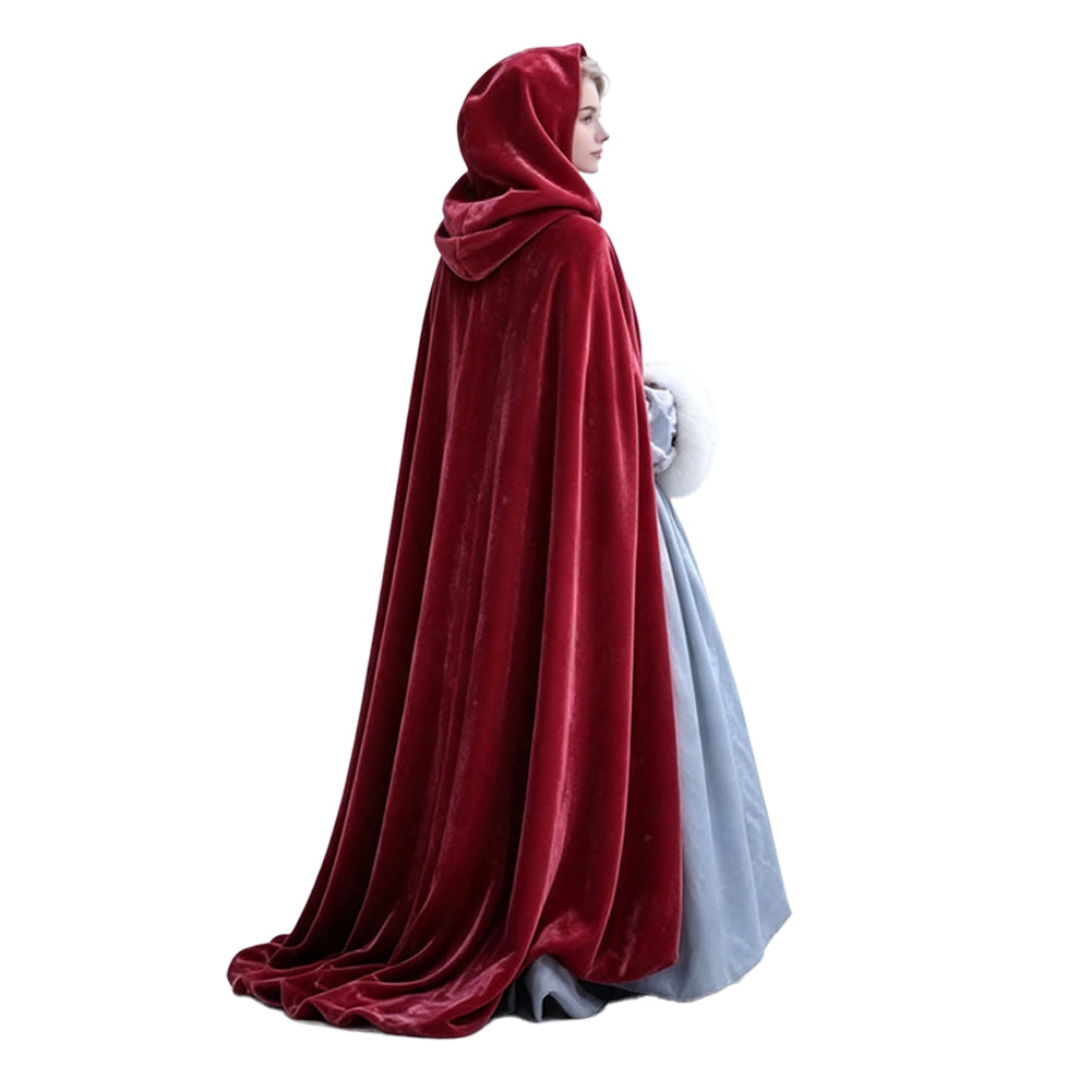 Catherine Earnshaw rot Kostüm Set Wuthering Heights Catherine Earnshaw Cosplay Outfit