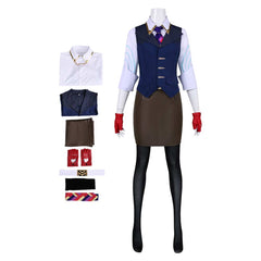 Chamber blau Kostüm Set VALORANT Chamber Cosplay Outfit