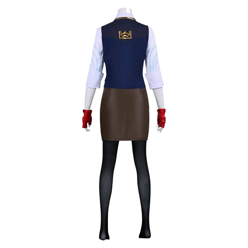 Chamber blau Kostüm Set VALORANT Chamber Cosplay Outfit