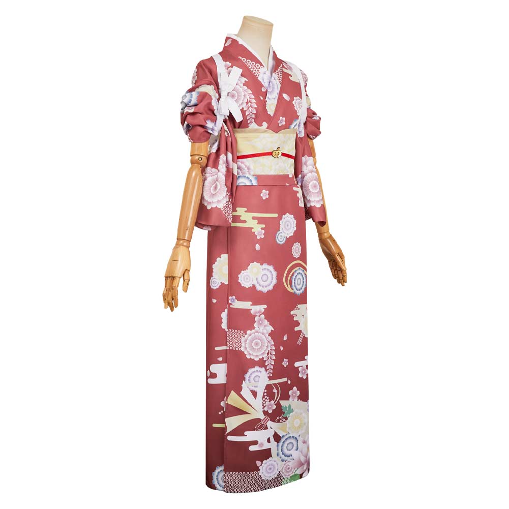 Charlie Morningstar rosa Kimono Hazbin Hotel Charlie Cosplay Kostüm