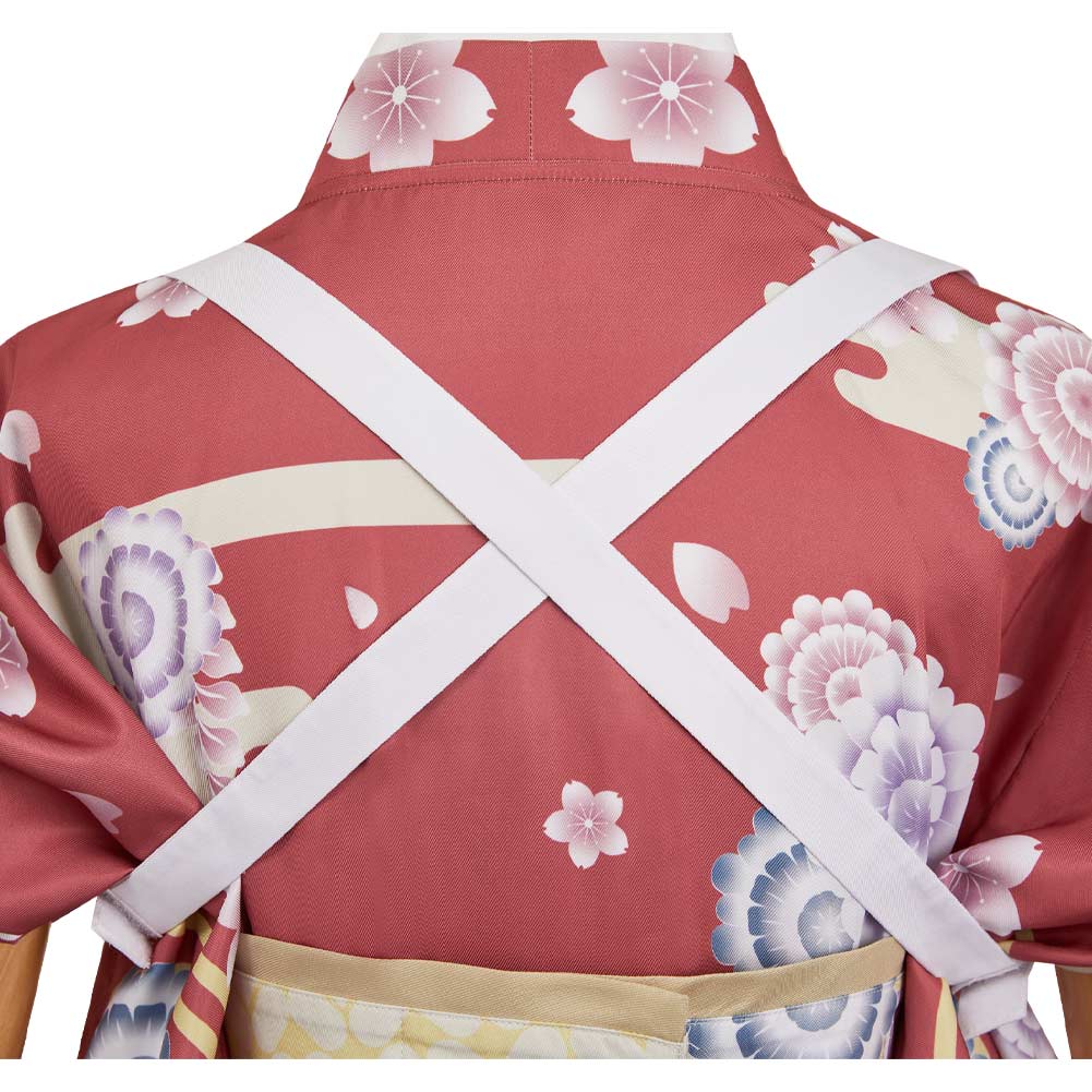 Charlie Morningstar rosa Kimono Hazbin Hotel Charlie Cosplay Kostüm