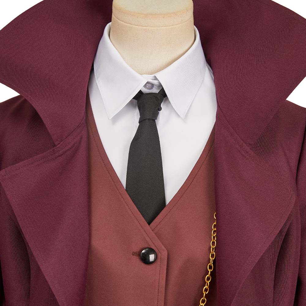 Charlotte Morningstar weinrot Kostüm Set Hazbin Hotel Charlie Cosplay Kostüm