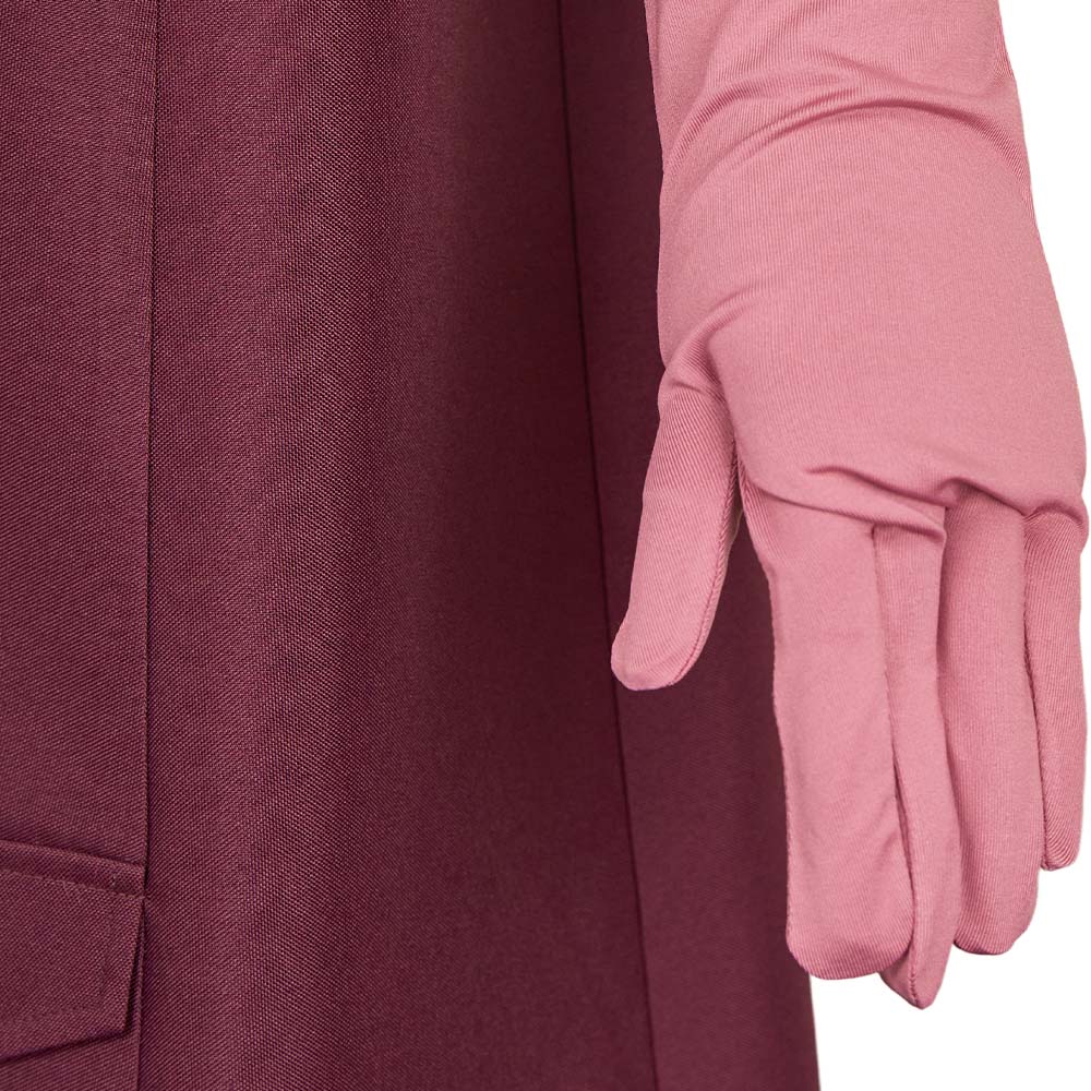 Charlotte Morningstar weinrot Kostüm Set Hazbin Hotel Charlie Cosplay Kostüm