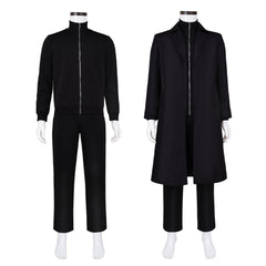 Chihiro Rokuhira schwarz Kostüm Kagurabachi Chihiro Cosplay Outfit