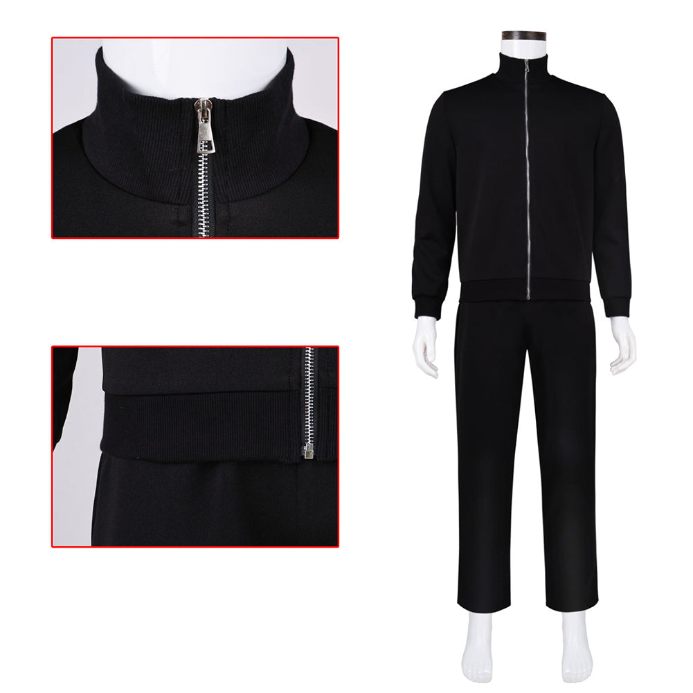 Chihiro Rokuhira schwarz Kostüm Kagurabachi Chihiro Cosplay Outfit