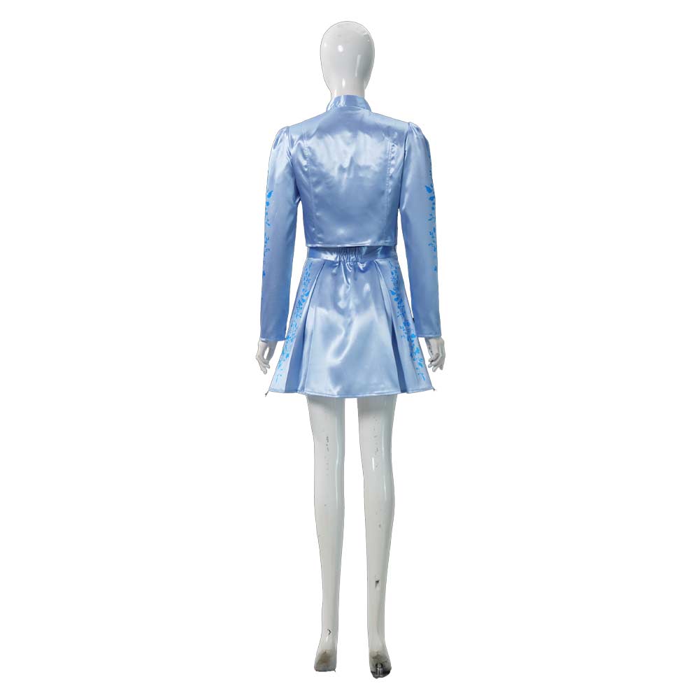 Chloe blau Kostüm Set Descendants: Wicked Wonderland Chloe Charming Cosplay Outfit