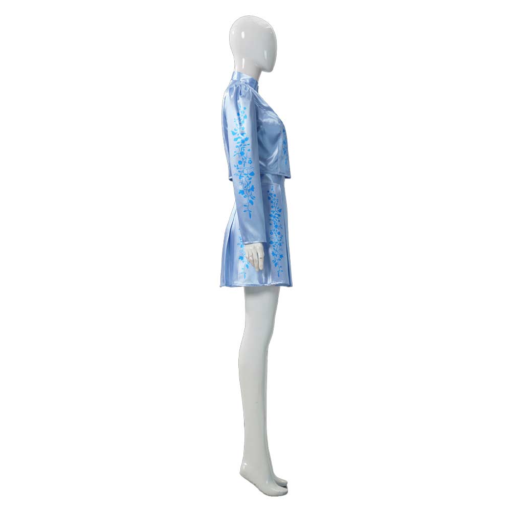 Chloe blau Kostüm Set Descendants: Wicked Wonderland Chloe Charming Cosplay Outfit