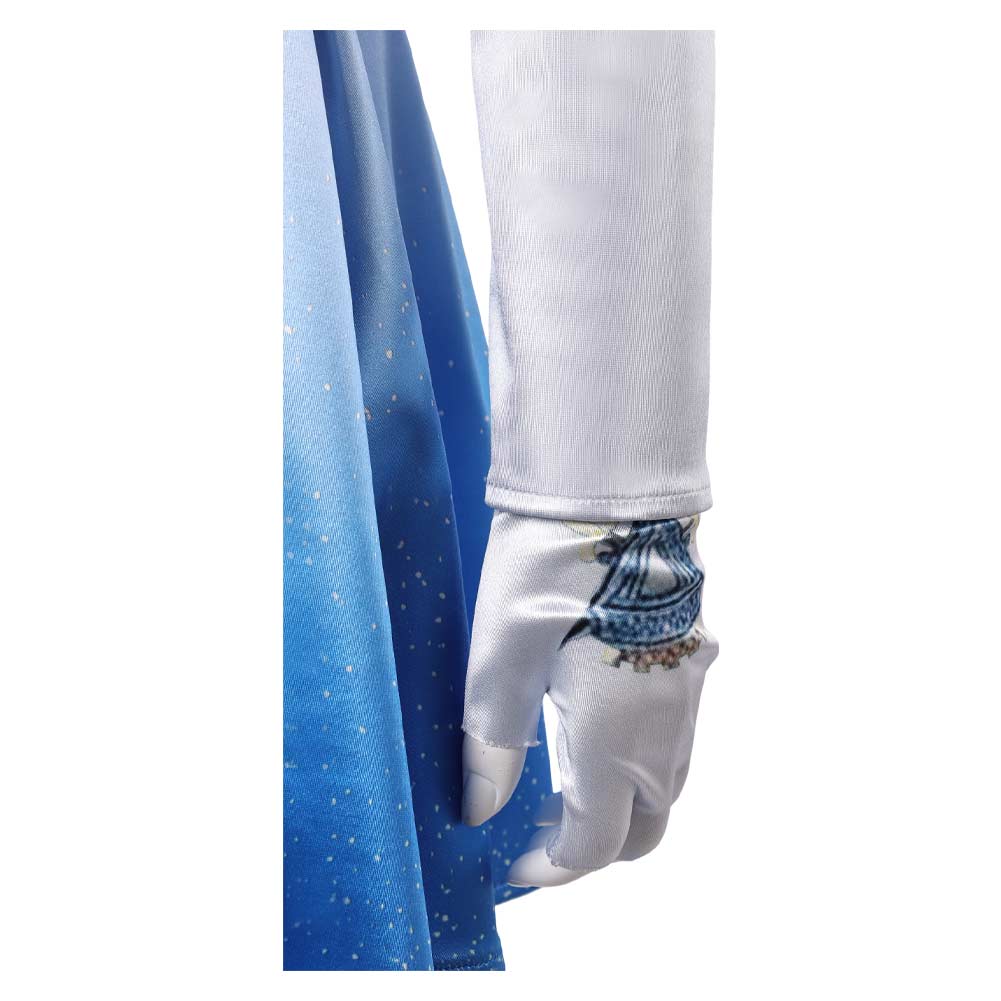 Chloe Charming blau Kostüm Set Descendants: Wicked Wonderland 2026 Chloe Cosplay Outfit
