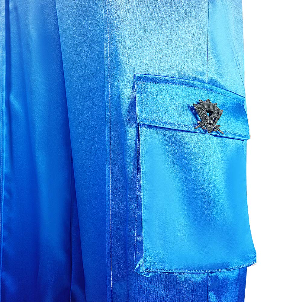 Chloe Charming blau Kostüm Set Descendants: Wicked Wonderland Chloe Charming Cosplay Outfit