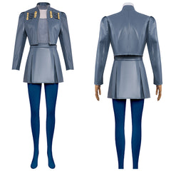 Chloe Charming grau Kostüm Set Descendants: Wicked Wonderland Chloe Cosplay Outfit