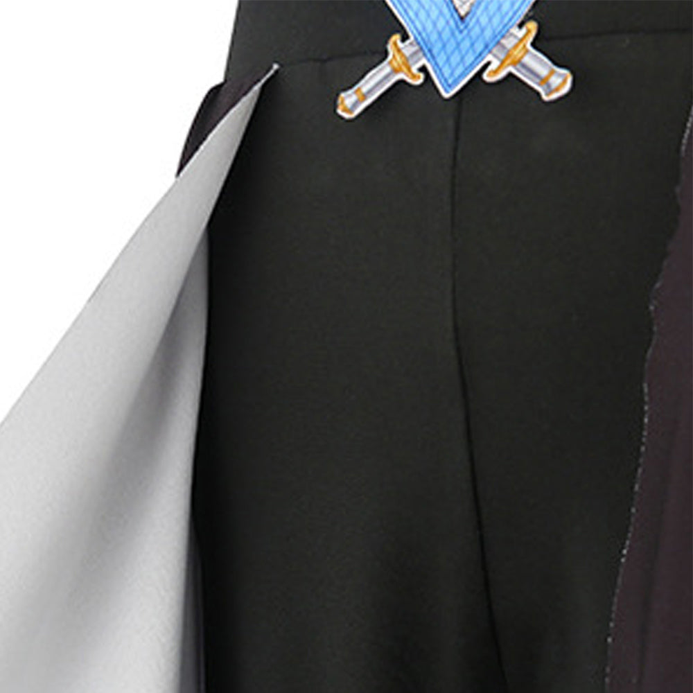 Chloe Charming Kinder blau schwarz Kostüm Set Descendants: Wicked Wonderland Chloe Charming Cosplay Outfit