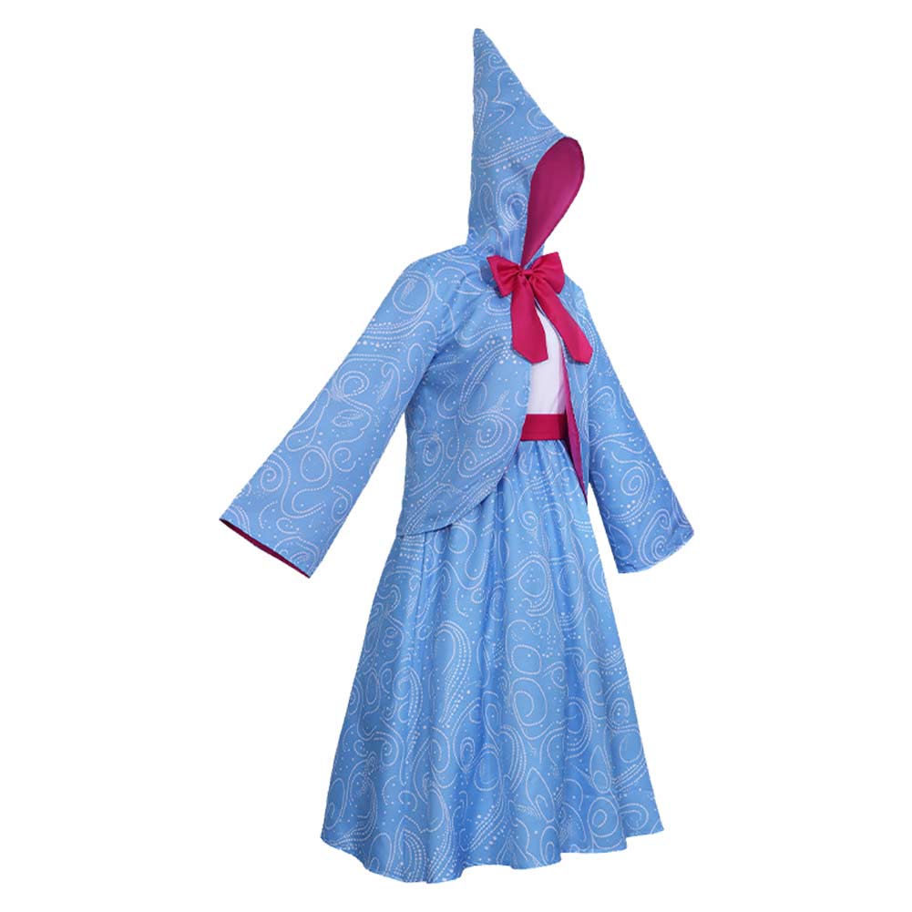 Cinderella blau Kostüm Set Aschenputtel Cosplay Outfit