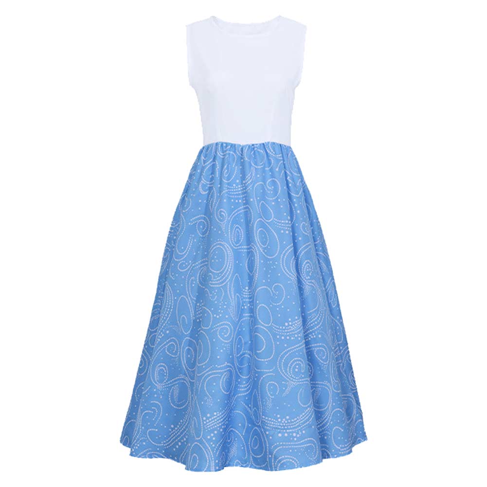 Cinderella blau Kostüm Set Aschenputtel Cosplay Outfit