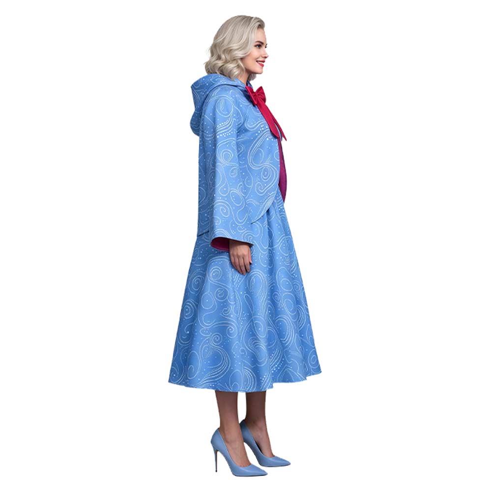 Cinderella blau Kostüm Set Aschenputtel Cosplay Outfit