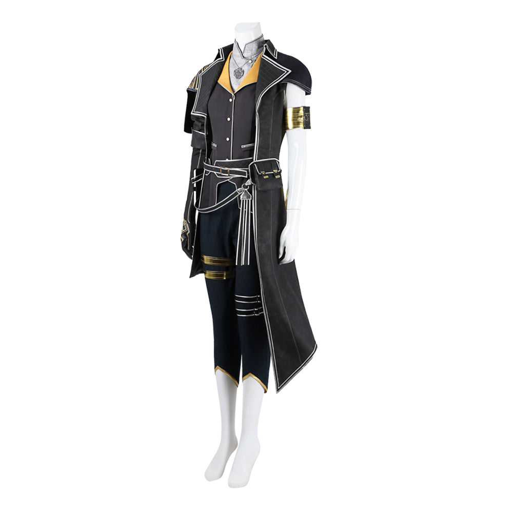 Clair Obscur Expedition 33 Lune schwarz Kostüm Set Cosplay Outfits